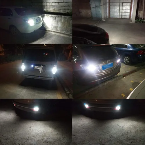 Miniatura 7 de Bombilla LED 1157 blanca, bombilla LED Bay15d 12V 5W, DC10-30V 6000K 800 lm para luz de cola/freno, luz de respaldo, para coche, RV, remolque