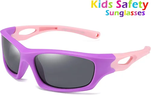 Miniatura 8 de FEISEDY - Gafas de sol deportivas polarizadas para niños y niñas de 3 a 12 años de edad, regalo para niños B2453