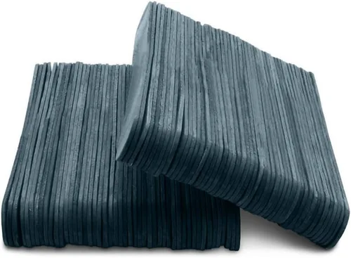 Palitos negros para manualidades, palitos negros grandes, paquete de 100, cada palo de 6 pulgadas de largo x 3/4 pulgadas de ancho, por Woodpeckers