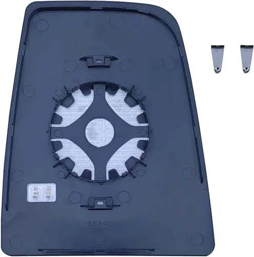 Miniatura 4 de Cristal superior de repuesto del lado izquierdo del conductor con calefacción y placa para Ford Transit 150 250 350 de 2015 a adelante Lado