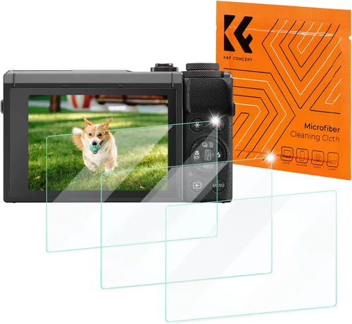 Miniatura 12 de K&F CONCEPT 3 protectores de pantalla compatibles con cámara Canon G9X II G9X G7X II G7X G5X II G5X II G5X, protector de pantalla de vidrio templado