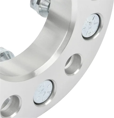 Miniatura 9 de SCITOO 4 espaciadores de rueda de 1 pulgada 6x4.5 de diámetro de 2.815 in, adaptadores de espaciadores de rueda de 1/2 y 6 lengüetas, aptos