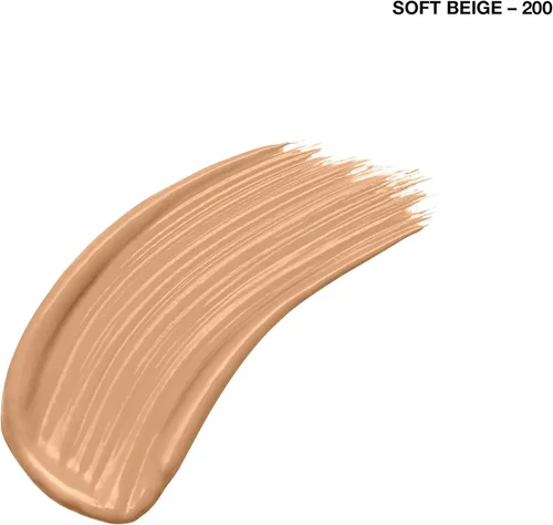 Miniatura 3 de Rimmel London Stay Matte Liquid Mousse - 200 Soft Beige - Base ligera, control de brillo, sin aceite, 1 onza Beige suave