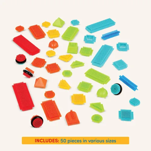 Miniatura 5 de Juego de bloques Battat Bristle Blocks de 113 piezas