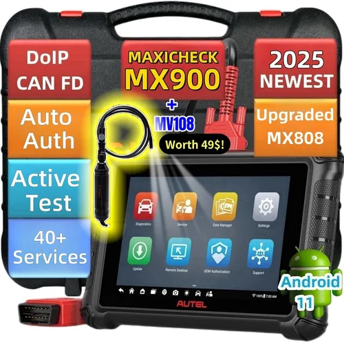 Autel MaxiCheck MX900 incluye la función MV108S como MK900 MK900BT actualización de MX808 MK808S MD808 MS906 OBD2 escáner Herramienta de escaneo de