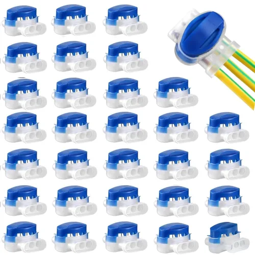 Miniatura 10 de GWHOLE Conectores IDC Conectores de Contorno de Alambre Conectores de Alambre 3m 314 Conectores de Alambre Impermeables para Exteriores Paquete de 10