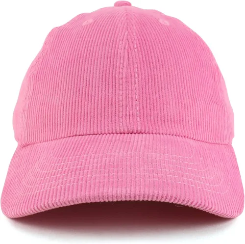 Miniatura 2 de Trendy Apparel Shop Gorra de béisbol de pana de algodón sin estructurar