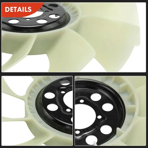 Miniatura 7 de A-Premium Ventilador de refrigeración para radiador de motor compatible con Ford F-150 F150 2005-2008, Expedition 2005-2006 y Lincoln Navigator