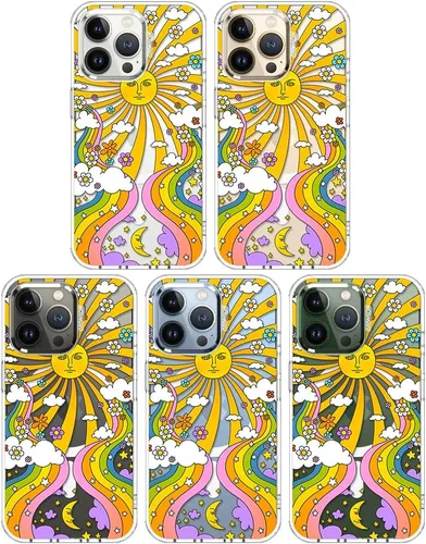 Miniatura 3 de MOSNOVO - Funda diseñada para iPhone 13 Pro, compatible con MagSafe, Buffertech, para impactos de caída de 6.6 pies, protector de TPU, carcasa