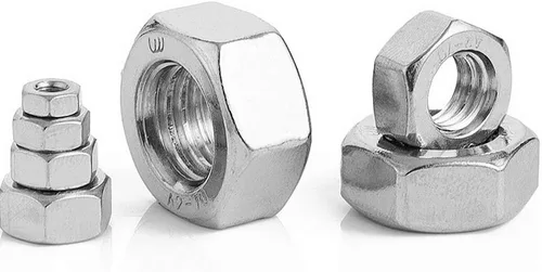 Miniatura 3 de Tuerca hexagonal de acero inoxidable, paquete de 50 (M2)