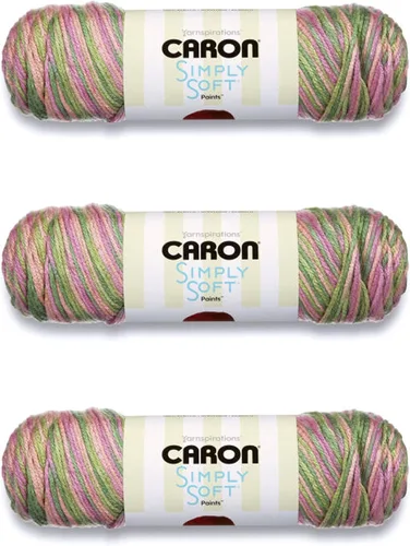 Miniatura 17 de Caron Simply Soft Abyss Speckle Yarn - Paquete de 3 unidades de 141 gramos/5 onzas - Acrílico - 4 medianos (peinado) - 235 yardas - Tejido/ganchillo