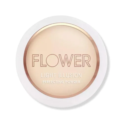 Miniatura 9 de FLOWER Beauty By Drew Barrymore Light Illusion Perfecting Powder - Base en polvo + polvo fijador para maquillaje - Cobertura media construible