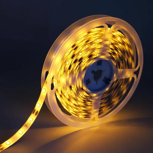 Miniatura 15 de Resistente al agua IP65, tira de luz LED flexible impermeable de 12 V, tiras de luz LED cortables de 16.4 pies, 300 unidades de cadena de Blanco