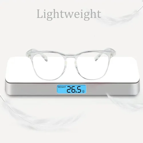 Miniatura 5 de Gafas de seguridad para hombres y mujeres, gafas de seguridad antivaho cómodas, bloqueo de luz azul, protección UV, enfermeras adultas (clear 1pack)