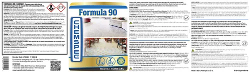 Miniatura 2 de Chemspec LF901G Fórmula 90 Detergente profesional de limpieza de alfombras para alfombras comerciales y muy sucias (1 galón)