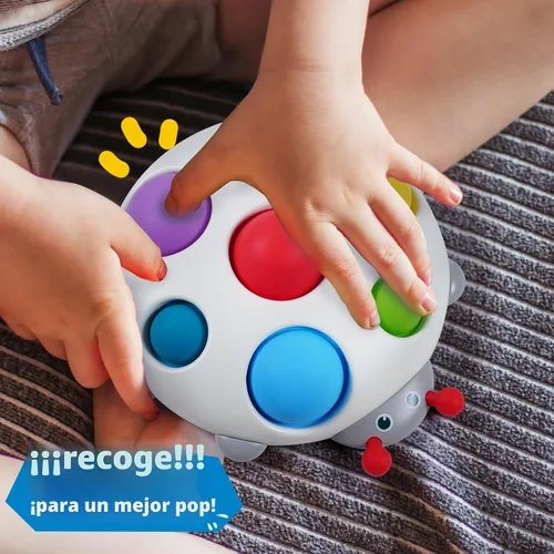 Miniatura 4 de LiKee - Juguetes para aliviar la ansiedad, para niños o adultos, juguetes de explotar burbujas, para autismo y alivio del estrés, para niños a