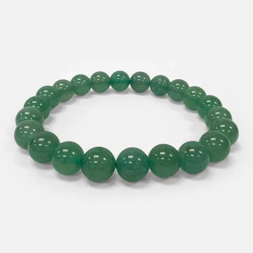 Miniatura 561 de Gem Avenue Handmade Round Bead Stretch Bracelet Unisex Natural Stone Beaded Jewelry for Men & Women, Elastic Wristband for Daily Wear