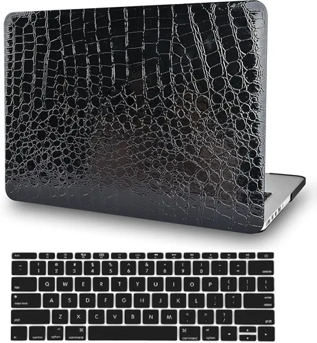Miniatura 12 de KECC funda para MacBook con cubierta para teclado, 2 piezas Negro mate