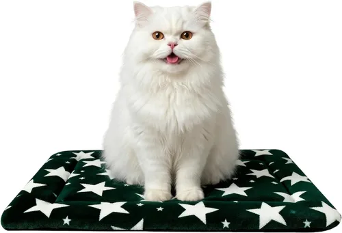 Miniatura 49 de Tapete de Cama para Perro - Tapetes de Cama Reversibles para Jaula de Perro, Suave y Transpirable, Almohadilla para Perrera, Cama de Jaula Duradera