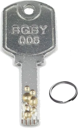 Compatible con llave de equipaje TSA006 para Rimowa, reemplazo de llave TSA 006 para aduanas de bloqueo de equipaje RIMOWA, Plateado, cerradura de