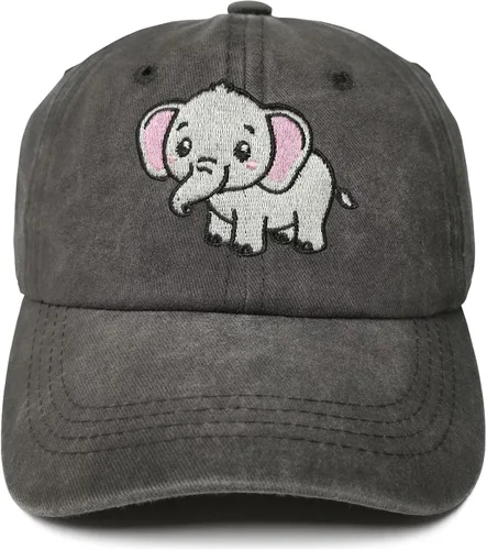 Miniatura 11 de Gorras de béisbol bordadas con animales para niño y niña
