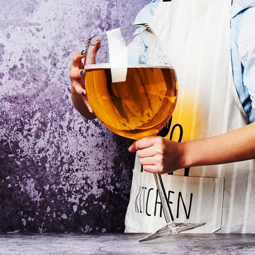 Miniatura 9 de YUANXIN Copa de Vino Gigante del Mundo Vaso de Vino de Tallo Gigante Vaso de Vino Creativo Extra Grande Vaso de Champán de Tamaño Excesivo Vaso