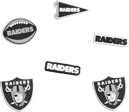 Miniatura 23 de FOCO unisex-adult NFL Team Logo 6-Pack Shoe Charms