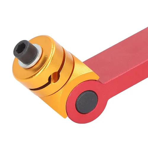 Miniatura 9 de Localizador de parada de tornillo de banco ajustable para pieza de trabajo de ranura CNC T, molino de posicionamiento preciso molino de tornillo