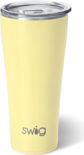 Miniatura 29 de Swig Life - Vaso aislante de 22 onzas, vaso de viaje para café con tapa, taza de viaje para café apta para portavasos, acero inoxidable (Aqua)