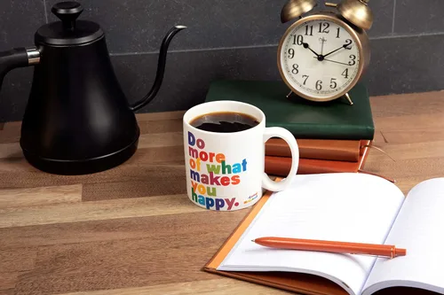 Miniatura 3 de Quotable Cards Taza con cita que te hace feliz, 1 EA