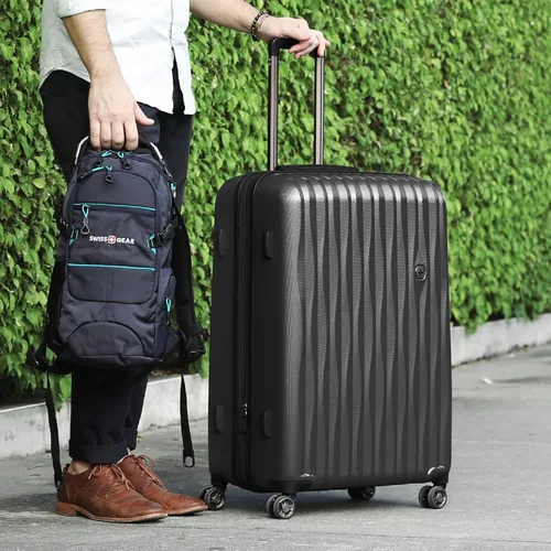 Miniatura 7 de SWISSGEAR 7272 - Maleta rígida y expandible con ruedas giratorias, Blanco), 7272100177