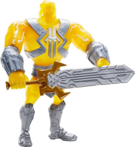 Miniatura 3 de Masters of the Universe and He-Man - Figura grande de He-Man con accesorio inspirado en la serie animada Motu Netflix, juguete coleccionable de 8.5