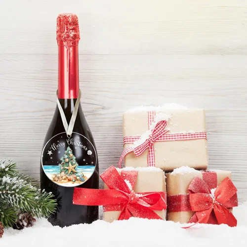 Miniatura 6 de SUCHAGIFT Adornos Navideños de Playa, Adornos Navideños Tropicales Costeros - Adorno Navideño de Florida y Hawái - Regalos de Playa para Mujeres