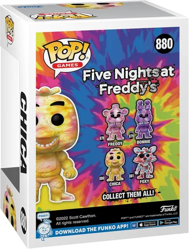 Miniatura 3 de Funko Pop! Juegos: Five Nights at Freddy's, Tie Dye - Chica