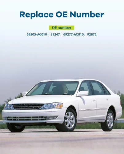 Miniatura 4 de LUJUNTEC Manijas interiores de puerta de repuesto para Toyota Avalon Beige (2 unidades)