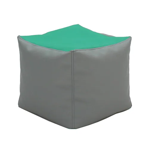Miniatura 9 de FDP SoftScape Pufs cuadrados de 14 pulgadas para niños, otomano decorativo multiusos, asiento o reposapiés, ideal para espacios pequeños, sala