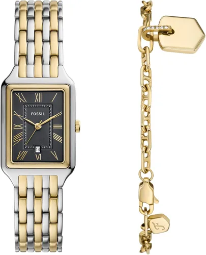 Miniatura 9 de Fossil Raquel - Reloj de cuarzo y acero inoxidable para mujer, con tres manecillas
