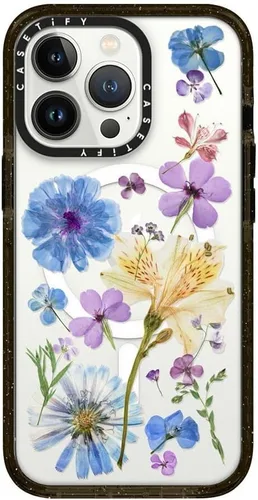 Miniatura 334 de Funda Impact de CASETiFY para iPhone 13 Pro Max con Magsafe - Estuche Claro Cuento de Invierno - Claro Negro Estuche transparente Winter Tale