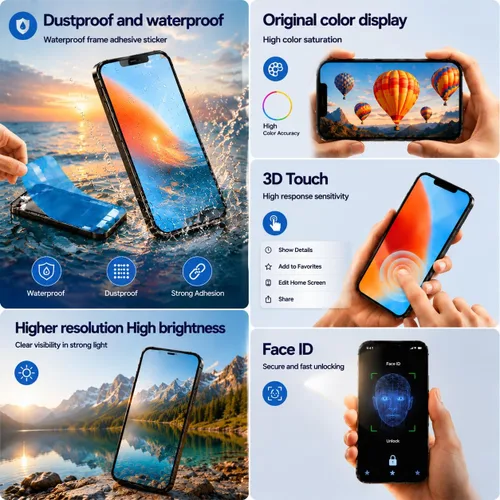 Miniatura 5 de para iPhone 11 Pro Max Reemplazo de Pantalla, Mayorista Completa Full HD 6.5 Pulgadas COF LCD Visualización 3D Touch Digitalizador Ensamblaje