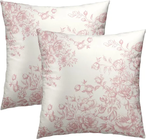 Miniatura 34 de Fundas de Almohada de Bosque de Pinos 22x22 Juego de 2, Fundas de Almohada Decorativas de Árboles de Abeto y Cedro Verde Nieve Beige de Invierno