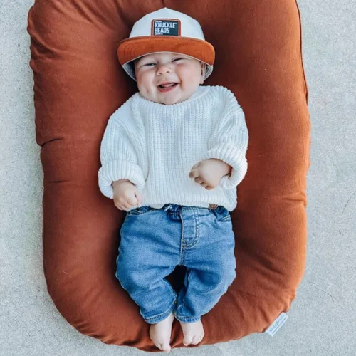Miniatura 108 de Born to Love - Gorra de béisbol para niño y bebé con visera, en color blanco y azul