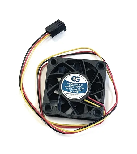 Miniatura 5 de Coolerguys Rodamiento de bolas 12v 3pin ventilador (alta velocidad, 3.150x0.984 in)