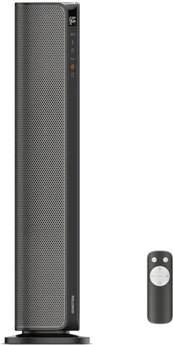 PELONIS Calentador de espacio de torre de cerámica de 30 pulgadas con termostato ajustable para habitaciones grandes, 4 ajustes de calor, modo ECO,