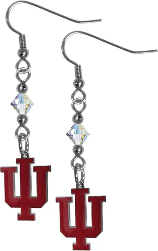Miniatura 28 de Siskiyou Sports Pendientes colgantes de cristal de la NCAA