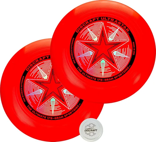 Miniatura 28 de Discraft Ultrastar Ultimate Discs 1 y 2 paquetes, tamaño estándar, para juegos competitivos e informales Verde (Bright Green)