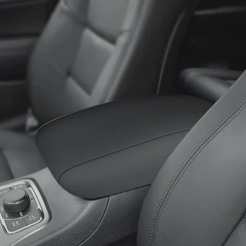 Miniatura 5 de INTGET Funda para reposabrazos de consola central de automóvil para Jeep Grand Cherokee 2011-2020 2021, accesorios para reposabrazos, almohadilla