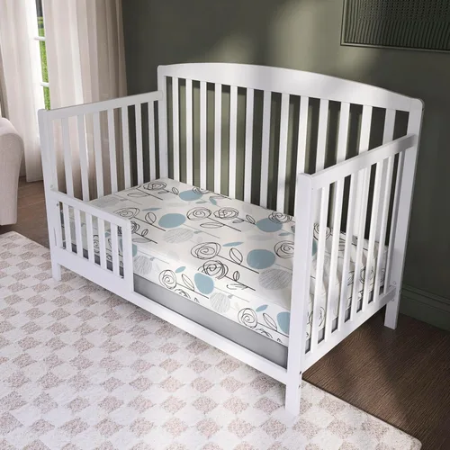 Miniatura 2 de Dream On Me Nap Nest - Colchón para cuna y niños pequeños, de doble cara - Bebés y niños pequeños, colchón impermeable de 5 pulgadas con 88 resortes