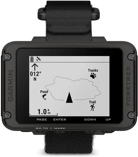 Miniatura 2 de Garmin Foretrex 801, navegación GPS montada en la muñeca con correa, GNSS multibanda mejorado, mayor duración de la batería