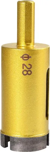 Miniatura 17 de KATUR Broca de sierra de diamante de 0.315 in de diámetro, broca de núcleo hueco de mármol de porcelana de pizarra para vidrio, cerámica, porcelana