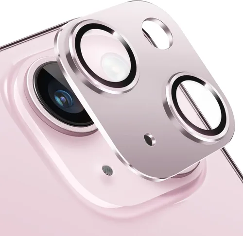 Miniatura 23 de Protector de lente de cámara compatible con iPhone 15 y 15 Plus, protector de pantalla de vidrio templado antiarañazos, a prueba de golpes, funda